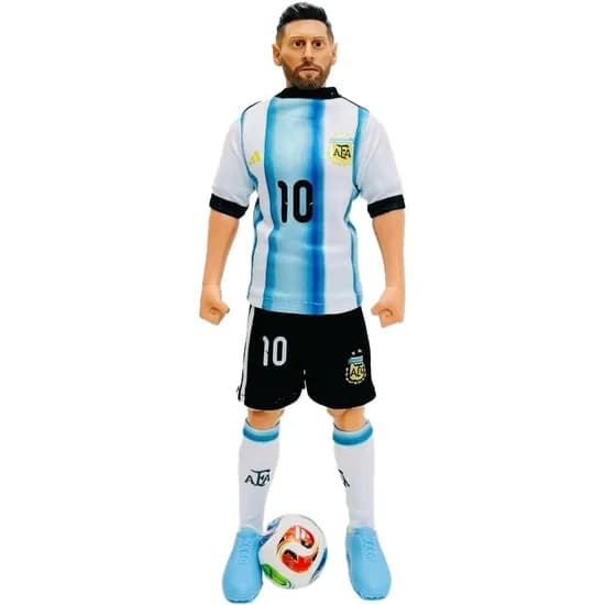 Boneco We Are Fifa World Cup 2026 - 35CM - Silicone e Plástico - L. Messi