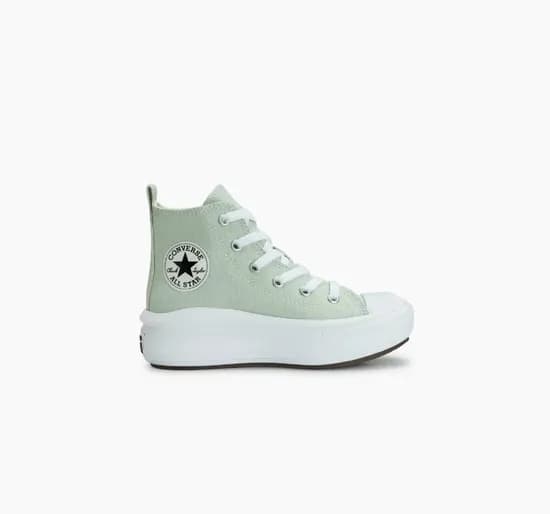 Calzado Converse Kids All Star Move Hi Gris