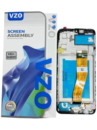 Display Vzo Samsung A02S/A025 Negro Con Aro(Full HD+)