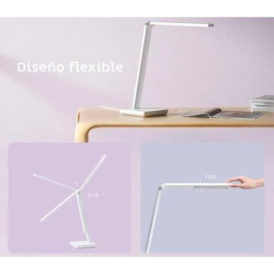 Luminaria de Mesa Xiaomi Mi LED Desk Lamp Lite BHR8955EU - 7.6W - 220V - 50/60HZ - Branco