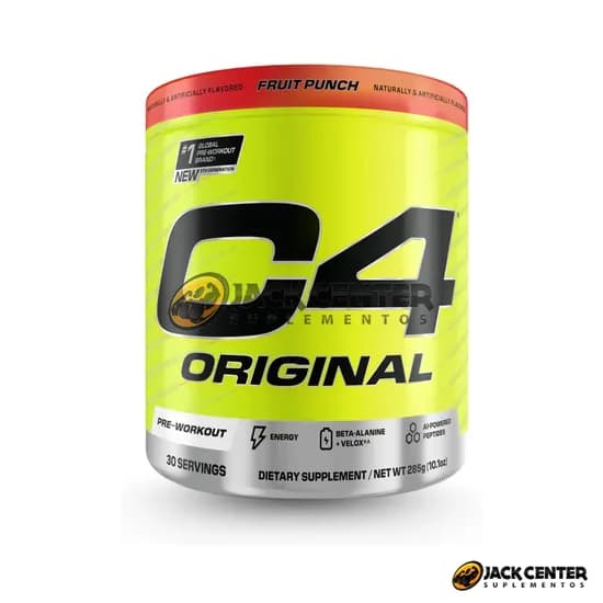 C4 Original Cellucor(285GRAMAS)Fruit.Punch