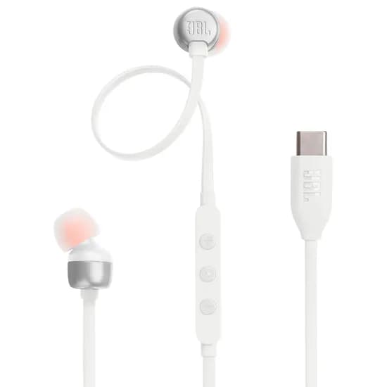 Fone de Ouvido JBL Tune 310C USB-C - Branco JBLT310CWHTAM