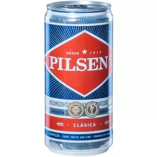 Pilsen Cerveza Clasica Lata 269 ML
