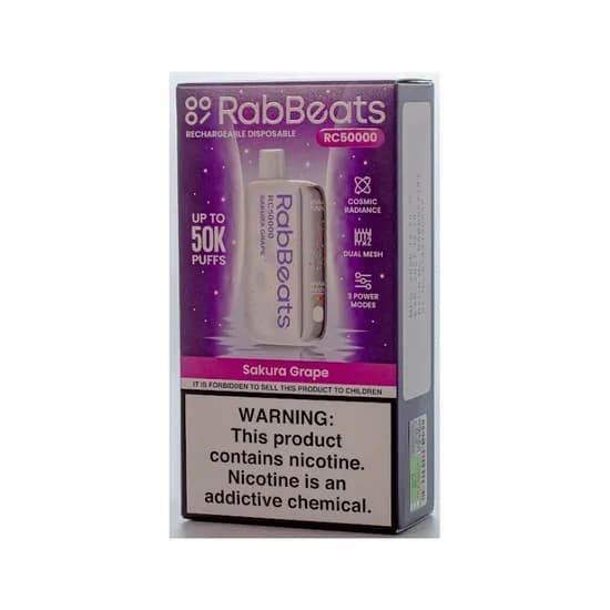 Elf Bar Rabbeats RC 50K Sakura Grape