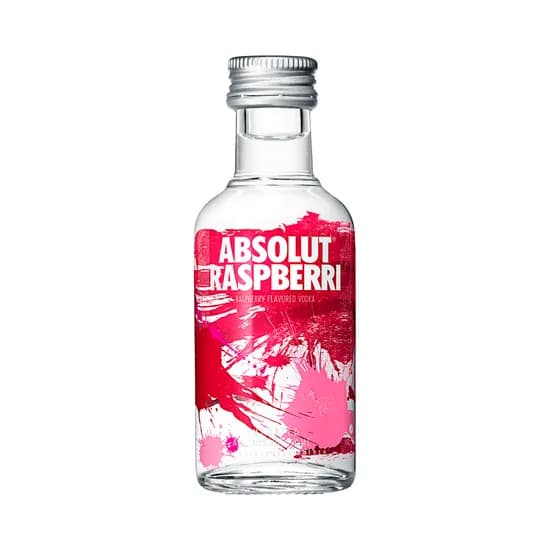 Vodka Absolut Miniatura Raspberry - 50ML