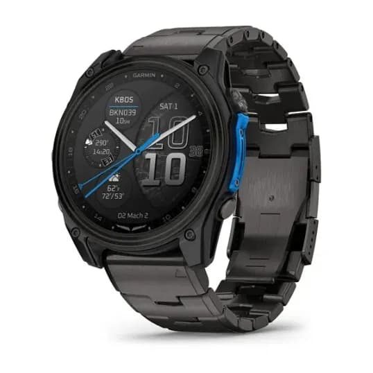 Garmin Watch D2 Mach 2 Titanium Aviator Smartwatch 010-02905-30