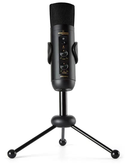 Marantz MPM-4000U Podcast Microfone USB com Mixer Embutido e Saída para Fone