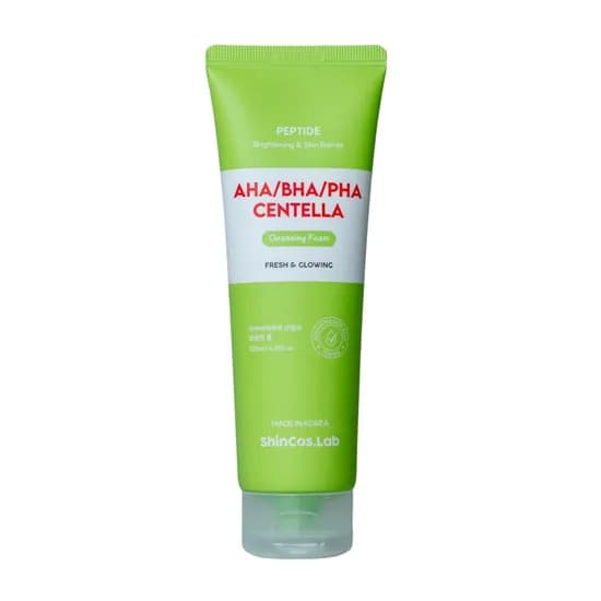 Shincos.Lab Aha/Bha/Pha Centella Cleansing Foam 120ML