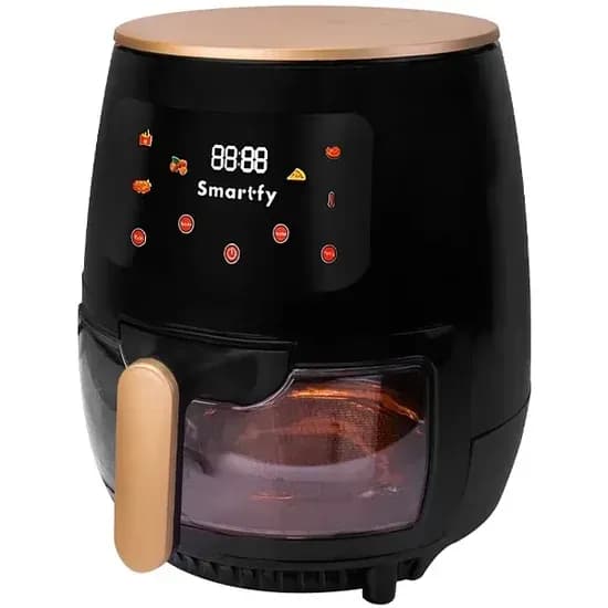 Freidora Eléctrica Smartfy Air Fryer AF01B 3.6L 900W 110V - Negro