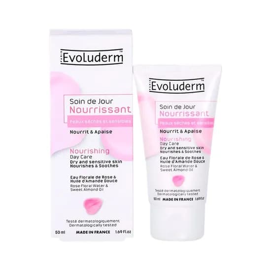 Crema Evoluderm Nourishing Day Care For DRY And Sensitive Skin 50ML