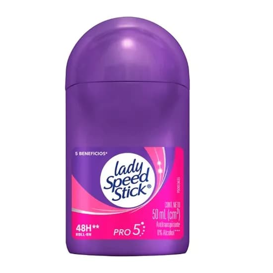 Desodorante Feminino Lady Speed Stick Pro 5 Roll-On 50ML