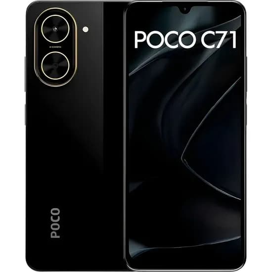 Xiaomi Cel Poco C71 6.88" DS Lte 4/128GB 15W Black