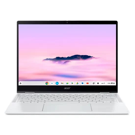 Notebook Acer Chromebook Plus Spin 514 Mediatek Kompanio ULTRA-910 12GB Ram 256GB Ufs Tela 14" Wuxga Touch Chromeos Inglês Prata - CP514-5HN-K6DY