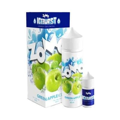 Zomo 60ML 3MG Green Apple Ice New