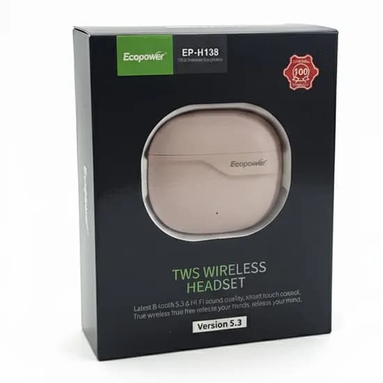 Fone de Ouvido Ecopower EP-H138 BT -Rosa