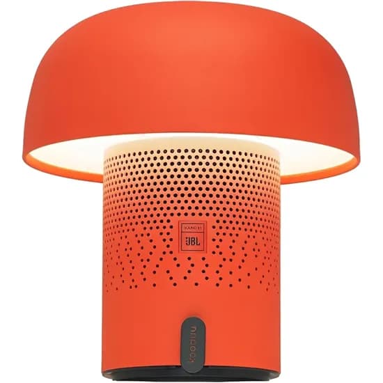 Luminária LED com Speaker JBL Kooduu Sensa Play Bluetooth - Laranja