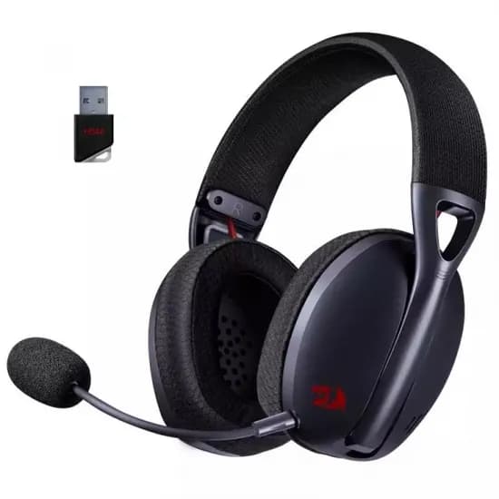 Fone USB c/Mic Redragon H848 Ire Pro Wifi Black