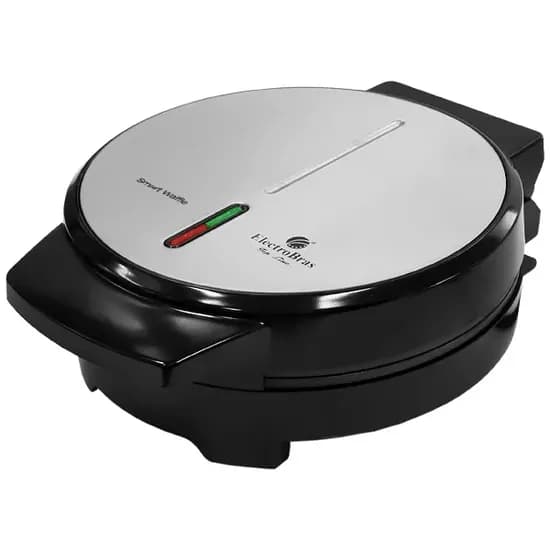 Máquina de Waffles Electrobras EBWF-01 1.000 Watts 220 - 240 V ~ 50/60 HZ - Preta/Prata