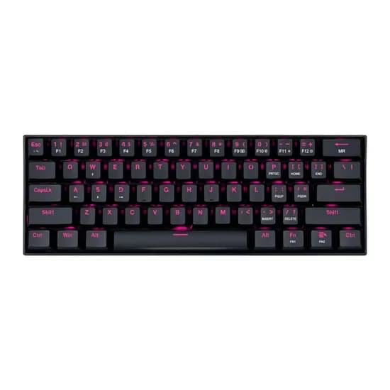 Teclado Redragon K630 Dragonborn Switch Brown com Fio - Preto