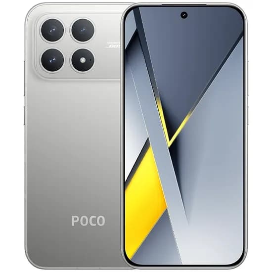Celular Xiaomi Poco F8 Pro NFC Dual Sim 256GB/12GB Ram de 6.59" 50+50+8MP/20MP - Titanium Silver (Global)