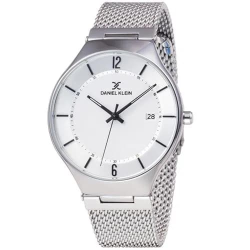 Relógio Analógico Daniel Klein Fiord DK11819-1 Masculino, Metal - Prata