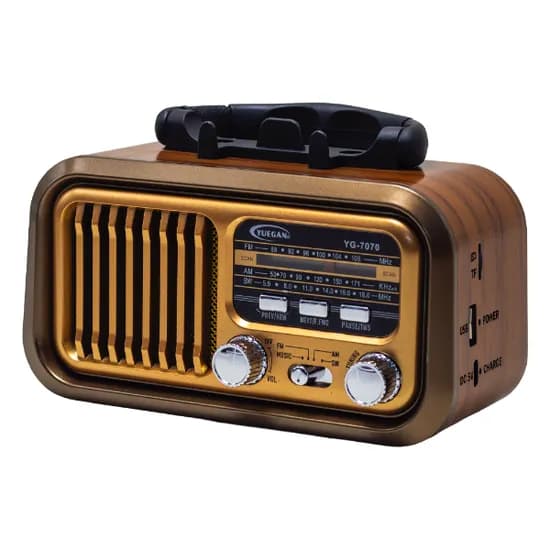 Speaker G-Tide SH80 / 50W / Bluetooth / Aux / USB - Preto