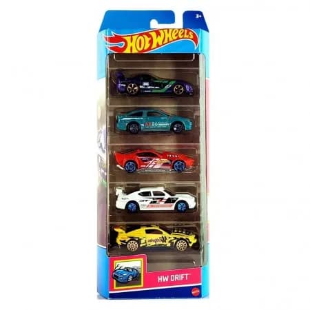 Hot Wheels 5 Pack HW Drift HLY75