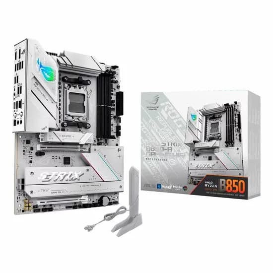 Placa Mãe Asus Rog Strix B850-A Gaming Wifi 4XDDR5 Socket AM5 Chipset AMD B850 ATX