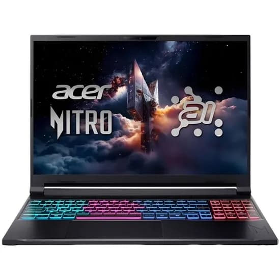 Notebook Acer Nitro V 16S Al ANV16S-41-R2DX 16" AMD Ryzen 7 260 16GB Ram/1TB SSD com RTX 5070 de 8GB