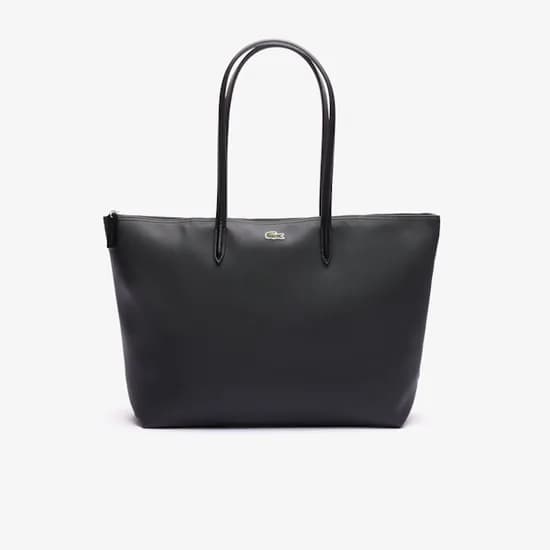 Bolso de Hombro Femenino Lacoste L.12.12 Concept Black