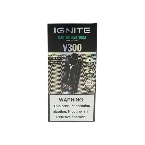 Ignite V300 Black Cactus Lime Soda