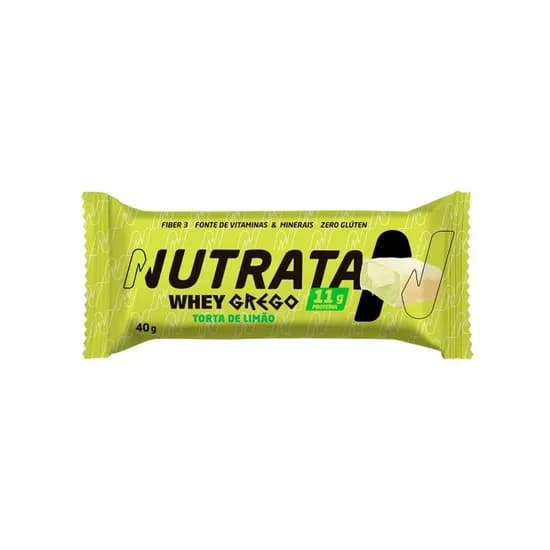 Nutrata Greek Whey Bar Torta de Limao Flavor 40G
