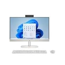 All In One HP 24-CR0913W i3-N300/ 8GB/ 256 SSD/ 23.8" FHD Touchscreen/ W11 Branco