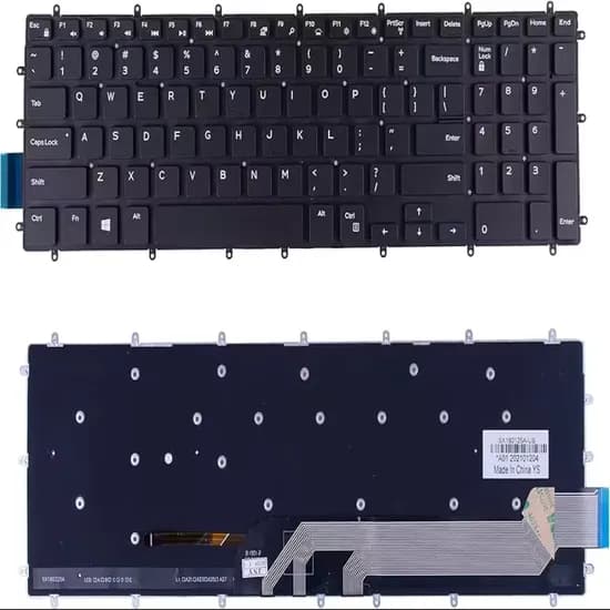 Teclado Notebook Dell G5 5587 5590 G3 3379 G7 7790 US