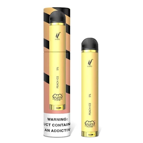 Vaper Flow 1000 Puff Peach Ice