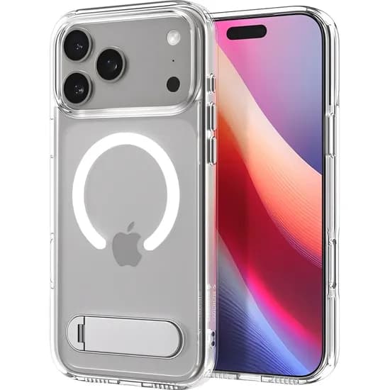 Estojo Protetor Spigen Slim Armor Essential s (Magfit) ACS09605 para iPhone 17 Pro Max - Clear White