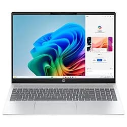 Notebook HP Omnibook 5 16-AF1017WM Intel Core Ultra 7 255U Tela Touch 2K 16.0" / 16GB de Ram / 1TB SSD - Prata (Inglês)