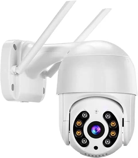 Câmera de Segurança Wifi A8W com Visão Noturna Colorida Audio e Alarme Infravermelho