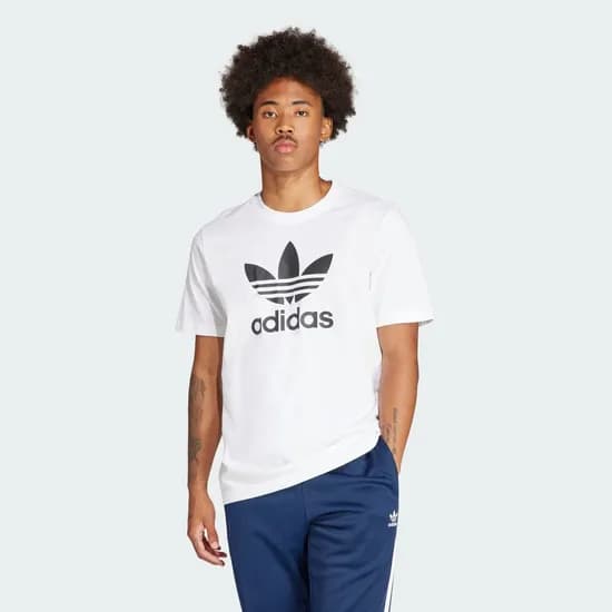 Remera Adidas Trefoil T-Shirt Blanco