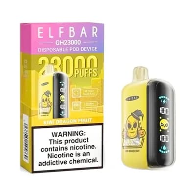 Vaper Descartavel Elfbar GH23000 Kiwi Dragon Fruit 23000 Puffs