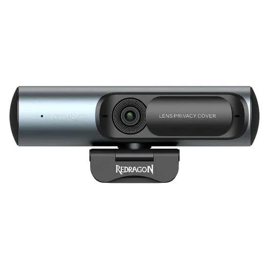 Webcam Redragon Cyberlens GW911 Ultra HD 4K Microfone Integrado - Preto