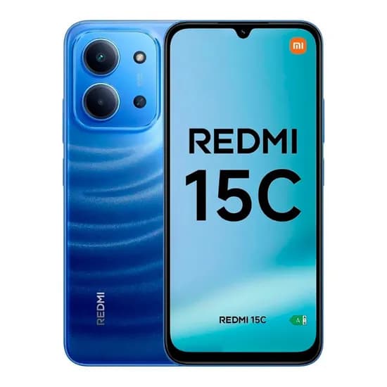 Celular Xiaomi Redmi 15C - 4/128GB - 6.9" - Dual-Sim - Moonlight Blue