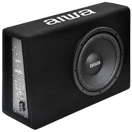 Subwoofer de 10" Aiwa AW-101BX 120 Watts RMS - Preto