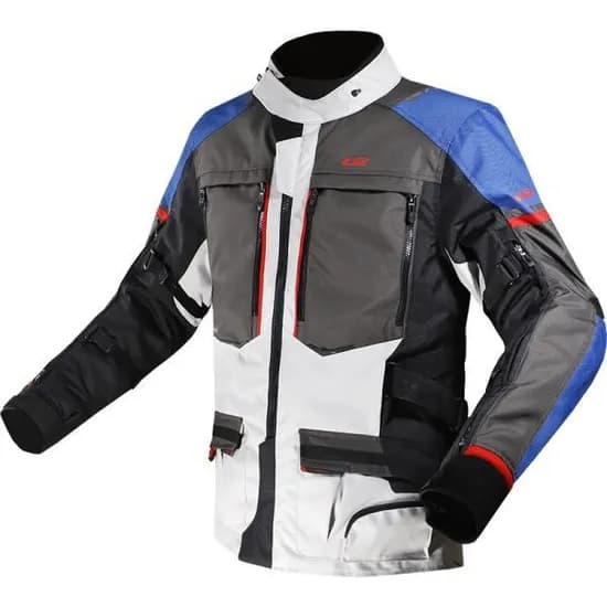 Jaqueta 4 Estacoes para Motociclista LS2 Norway Blue