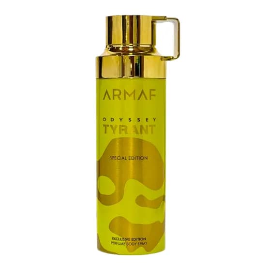 Desodorante Spray Corporal Perfumado Armaf Odyssey Tyrant 200ML Masculino
