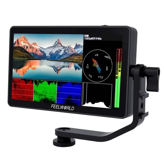 Monitor Feelworld F6 Plus V2 6"/3D/4K/HDMI