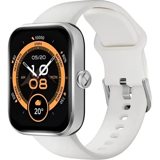 Relógio Smartwatch Haylou Watch 4 HF011 - Prata/Branco
