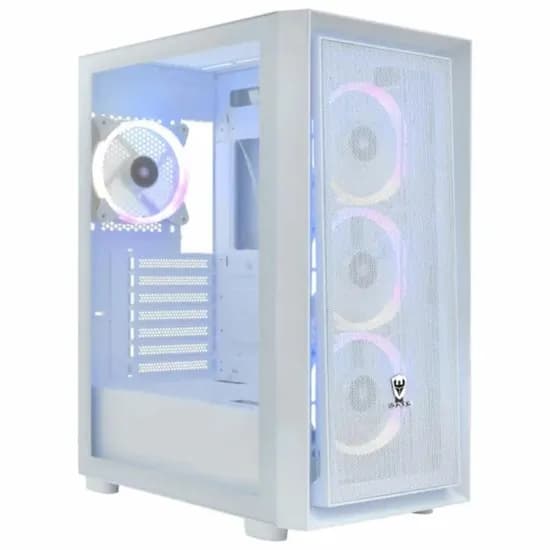 Gabinete Satellite K2402 Branco com 4 Coolers