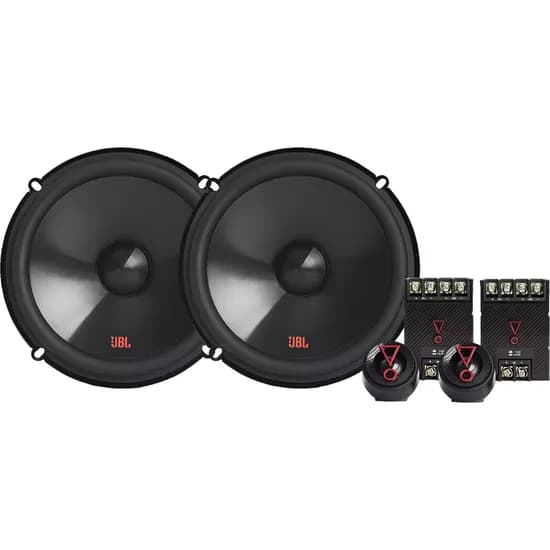 Kit Alto-Falante Automotivo JBL STAGE3 607CF 6.5" 250 W - Preto