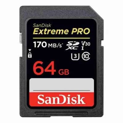 Cartao Micro SD 64GB Sandisk Extreme SDXC 170/90